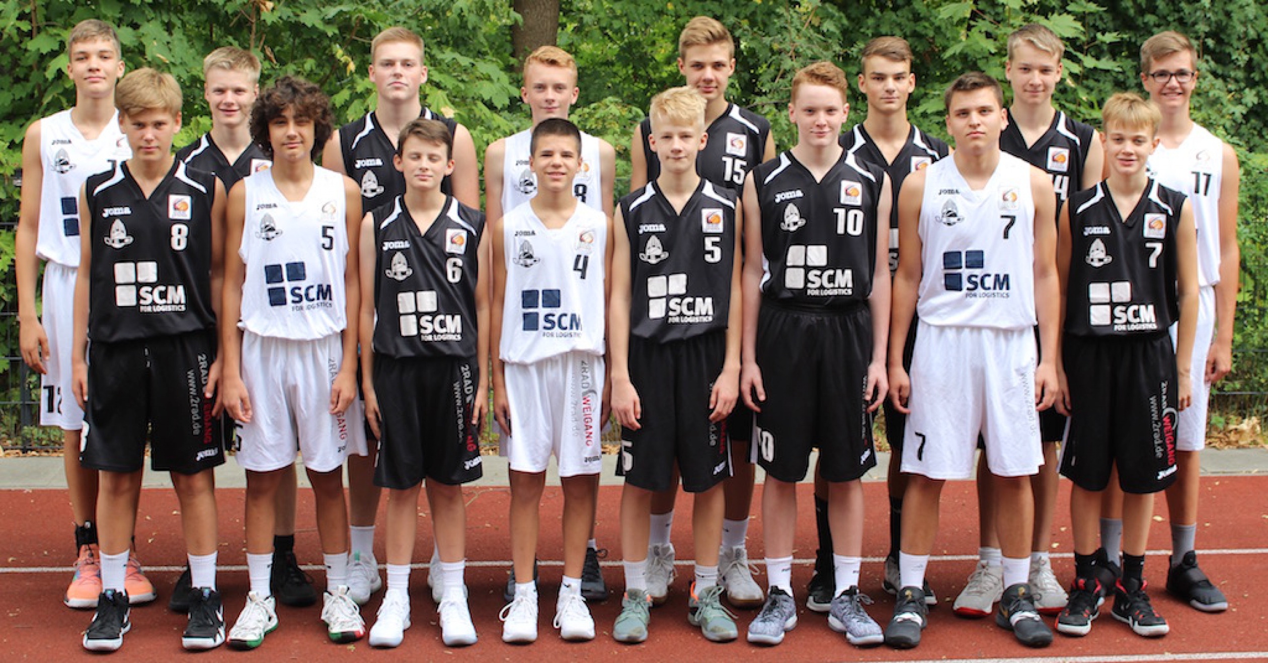 Mannschaftsfoto UBC/SCM Baskets Münsterland