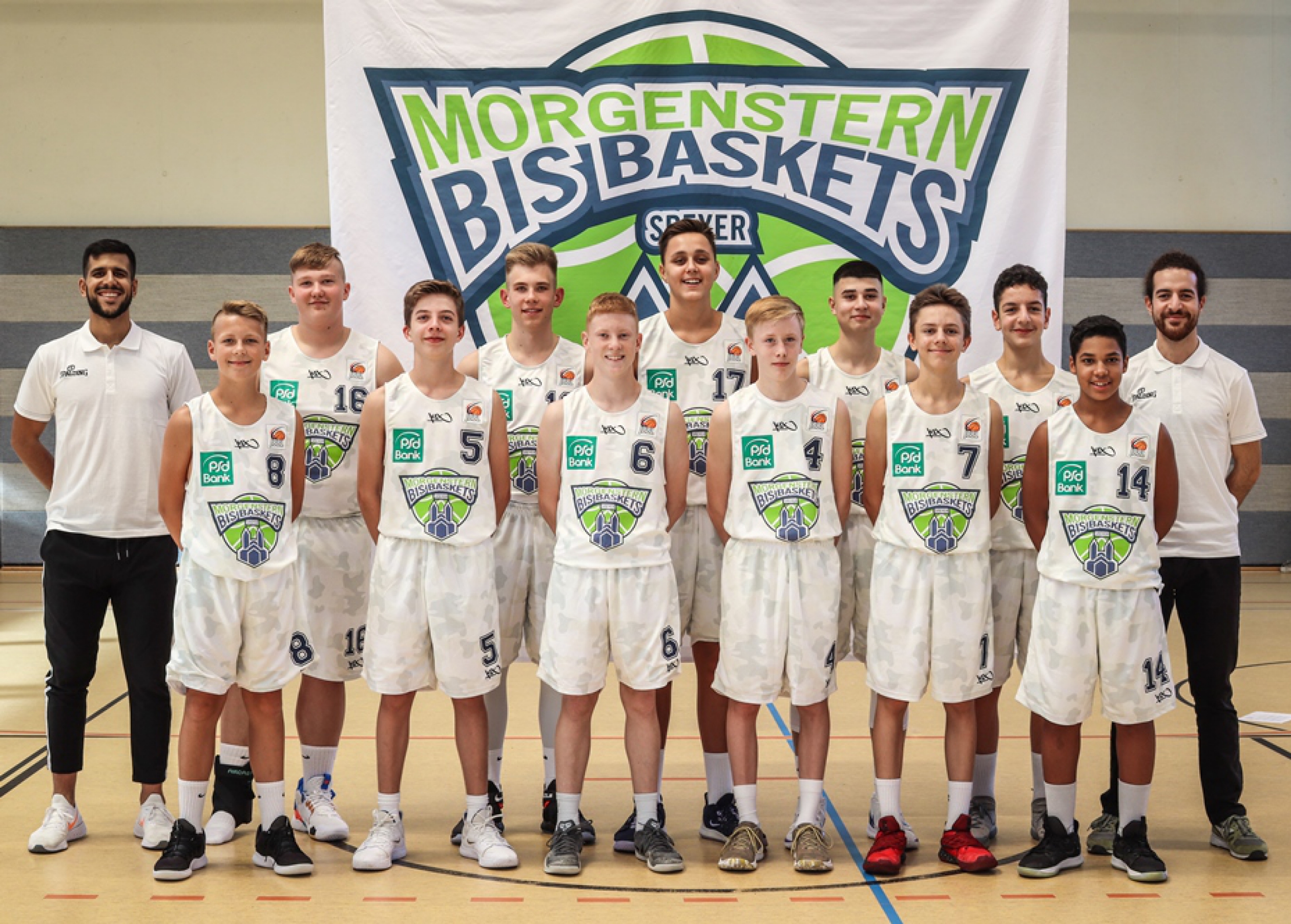 Mannschaftsfoto MORGENSTERN BIS Baskets Speyer