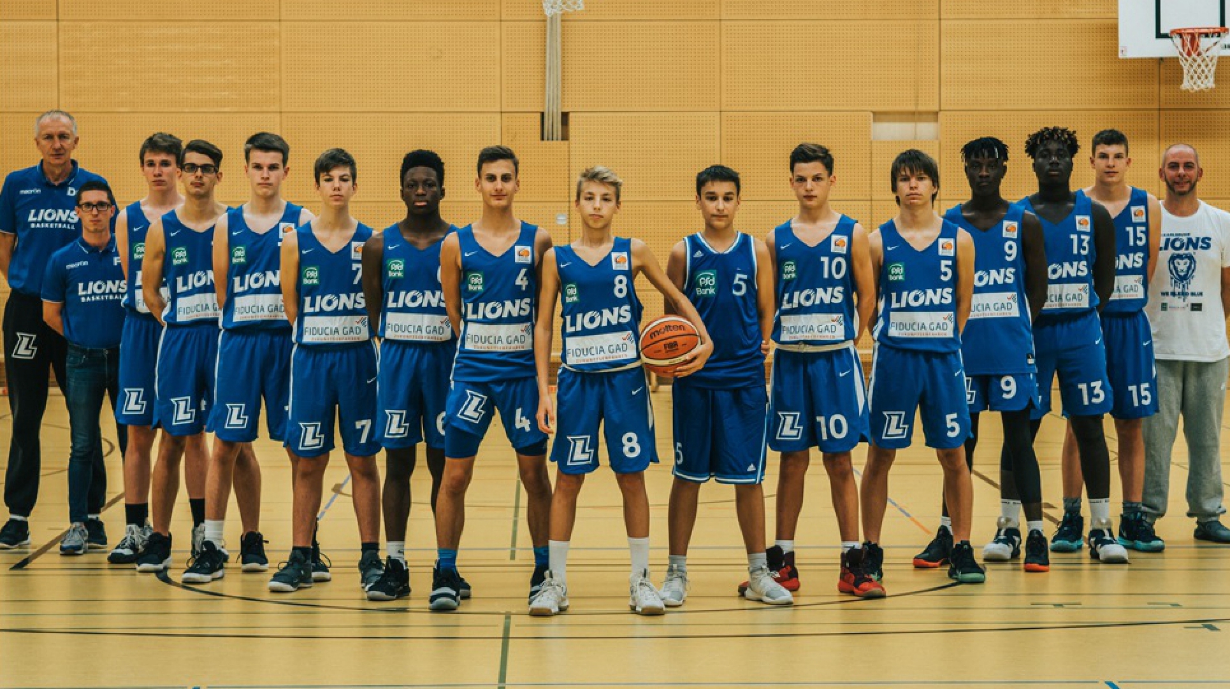 Mannschaftsfoto PS Karlsruhe LIONS