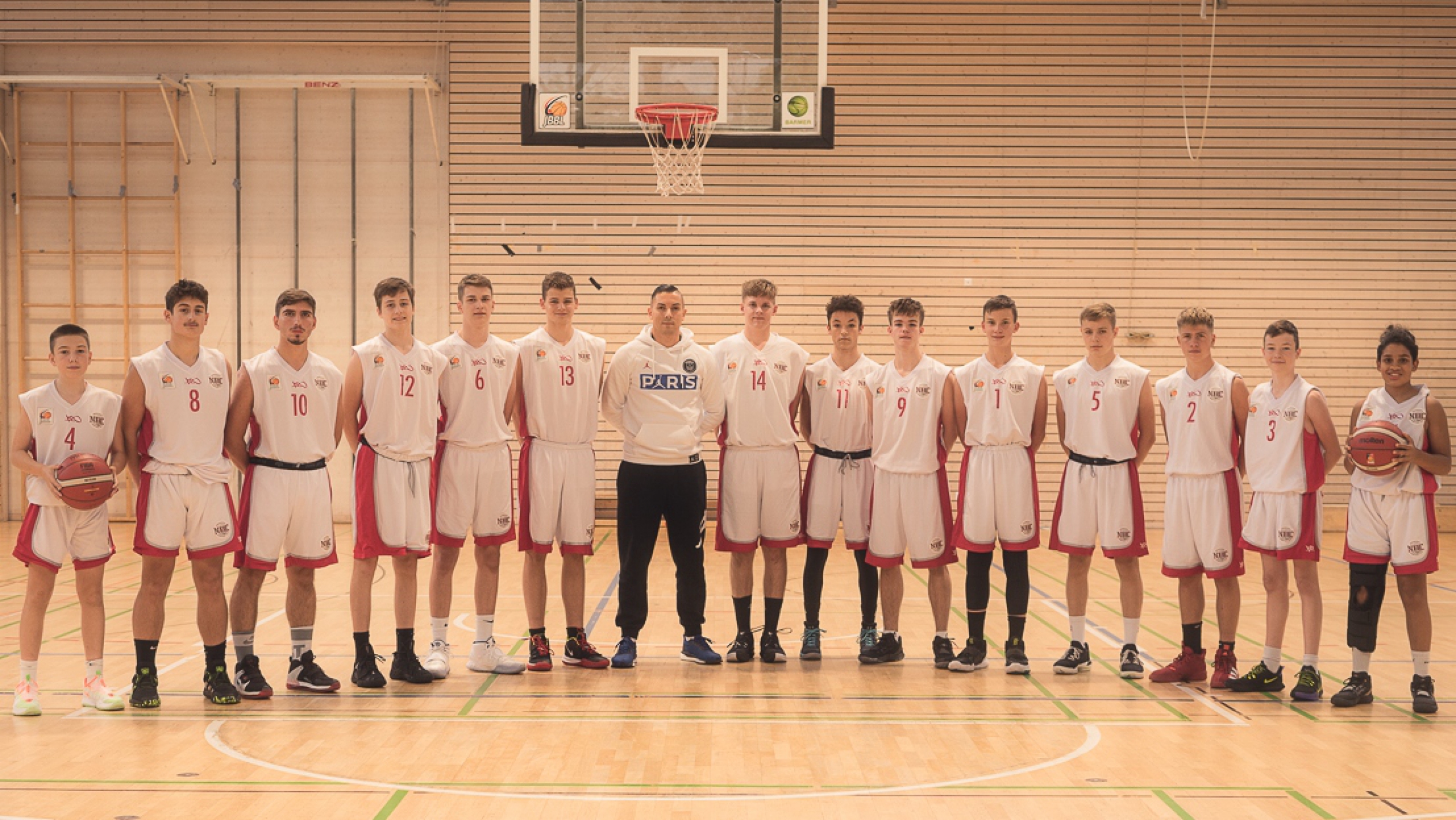 Mannschaftsfoto Nürnberger Basketball Club