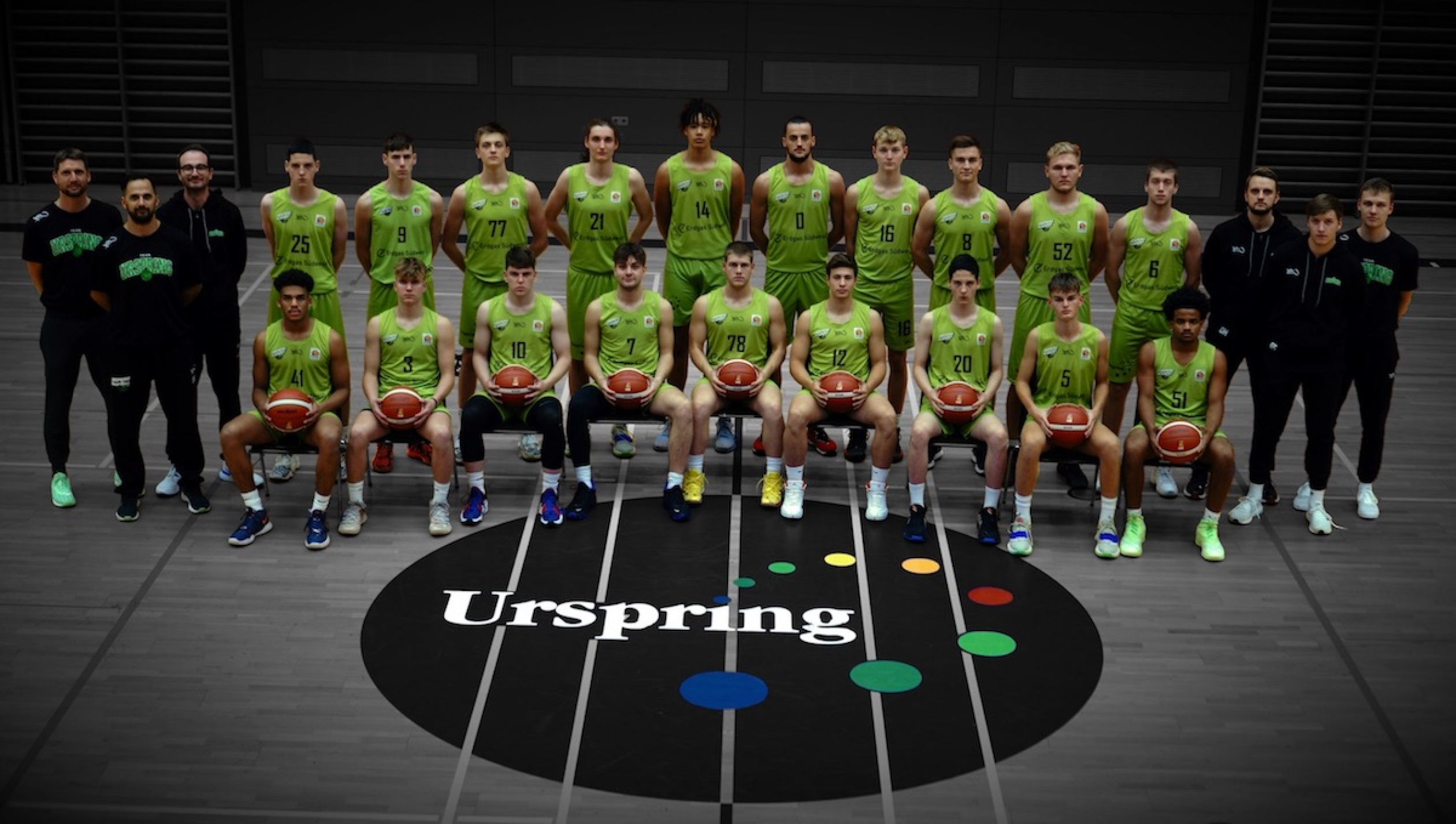 Mannschaftsfoto Team Urspring