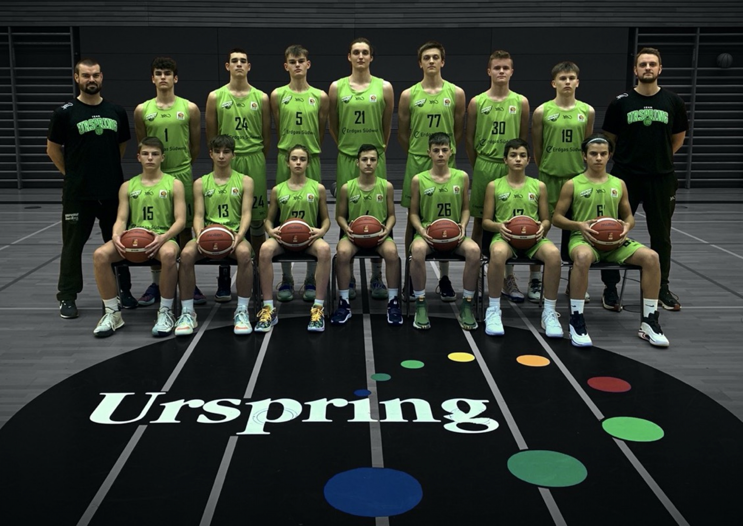 Mannschaftsfoto Team Urspring