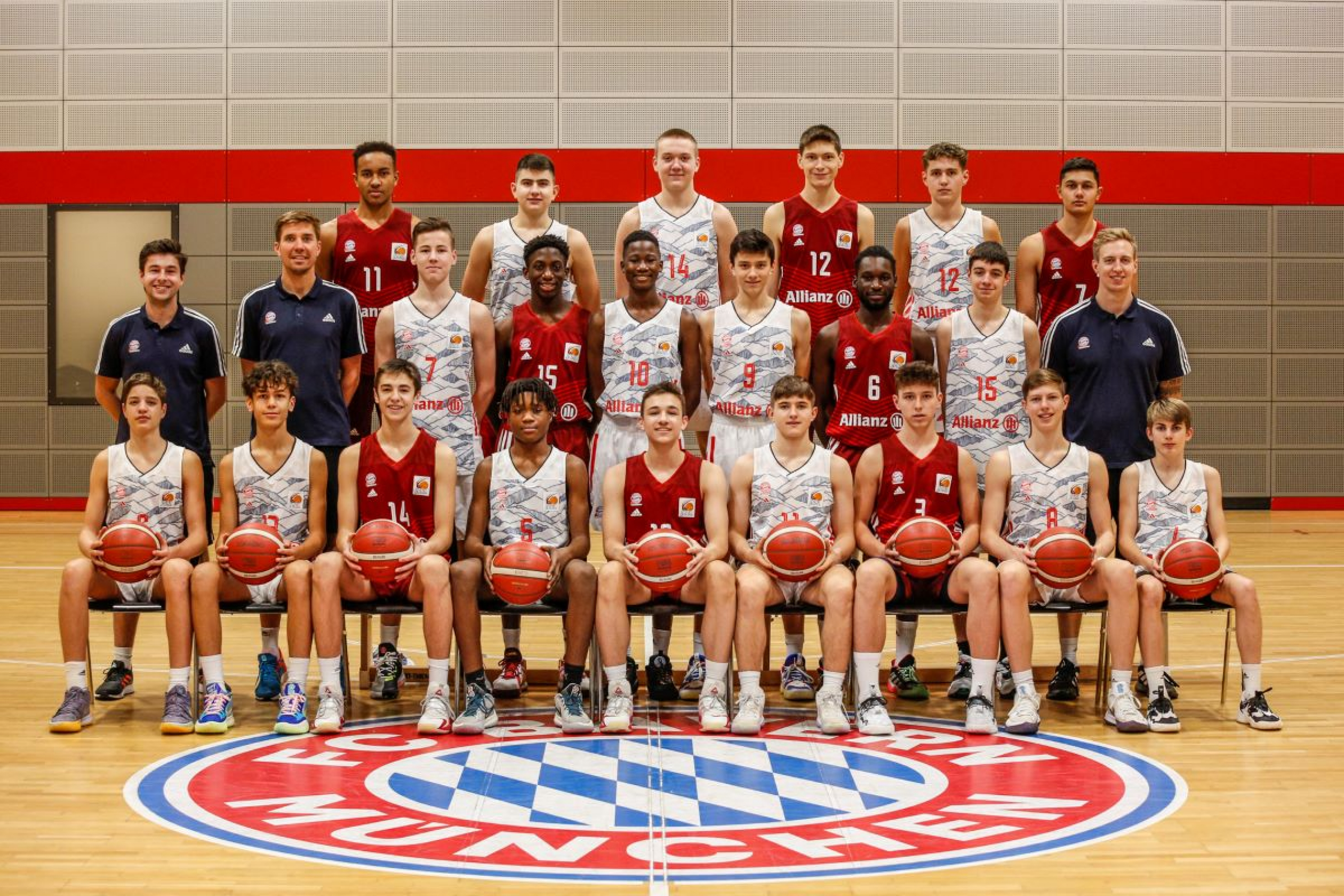 Mannschaftsfoto FC Bayern München Basketball