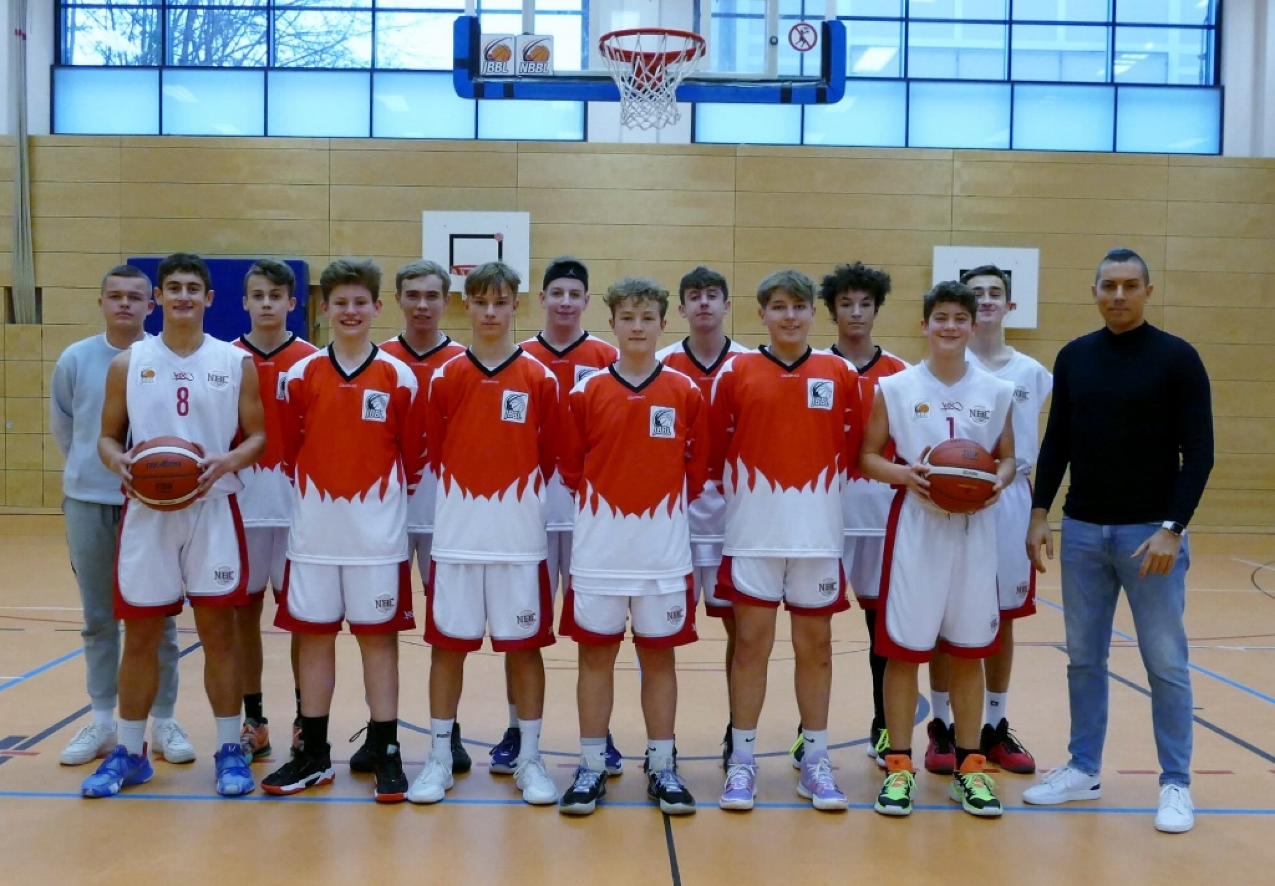 Mannschaftsfoto Nürnberger Basketball Club
