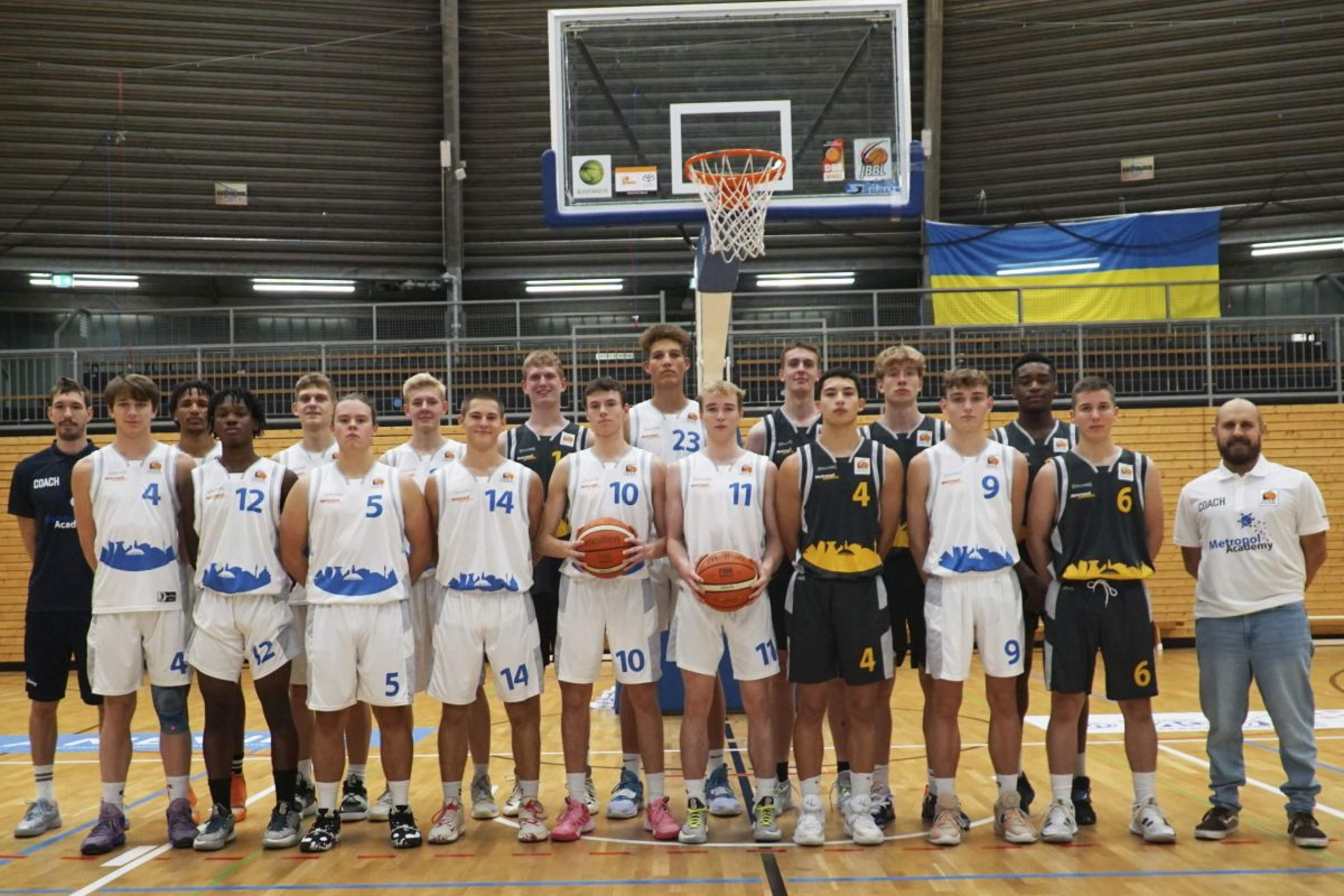 Mannschaftsfoto Metropol Baskets Ruhr