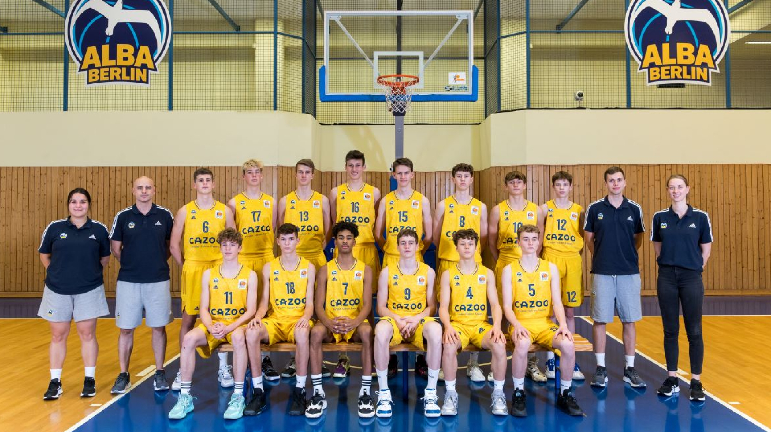 Mannschaftsfoto ALBA BERLIN