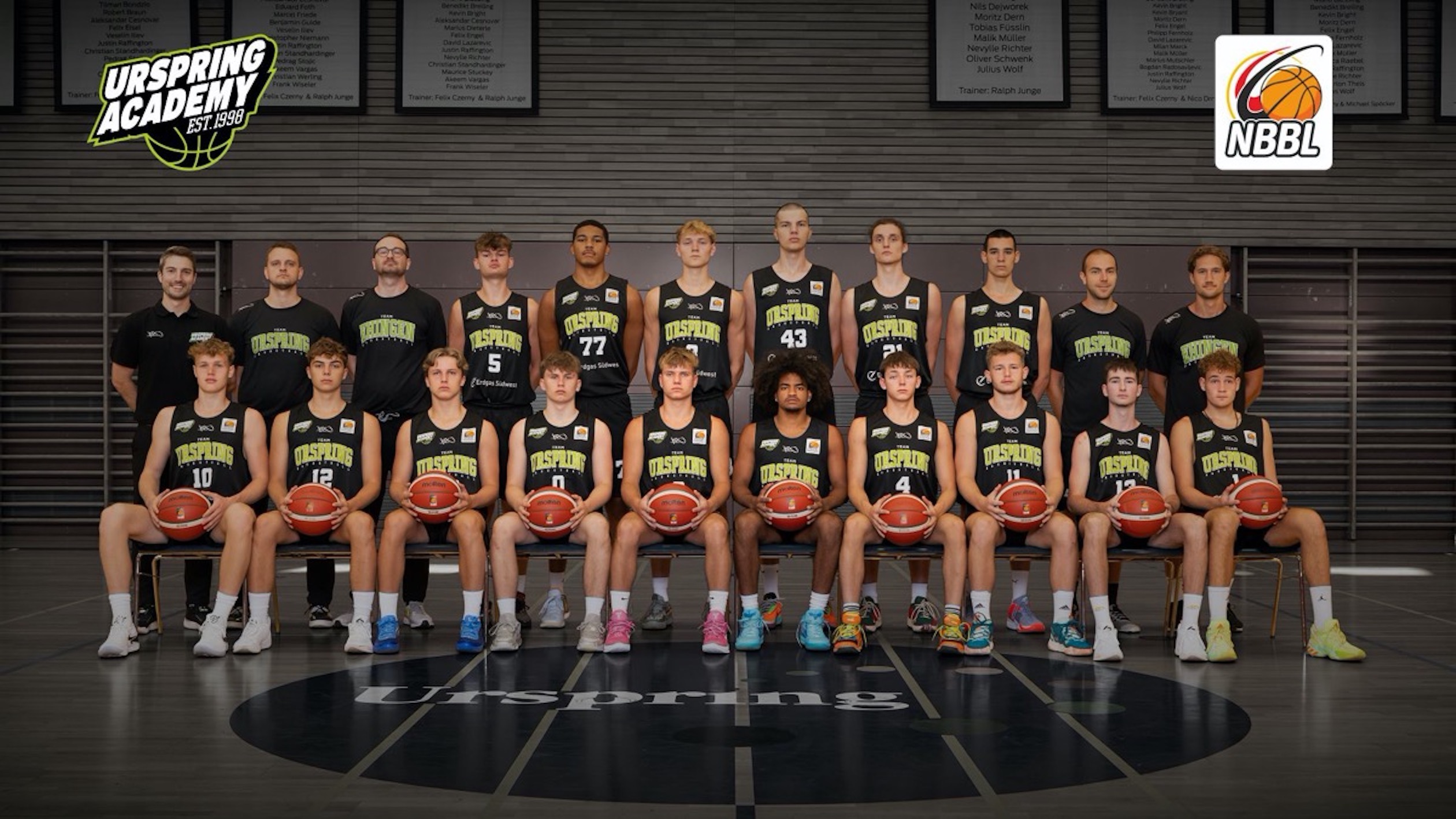 Mannschaftsfoto TEAM URSPRING